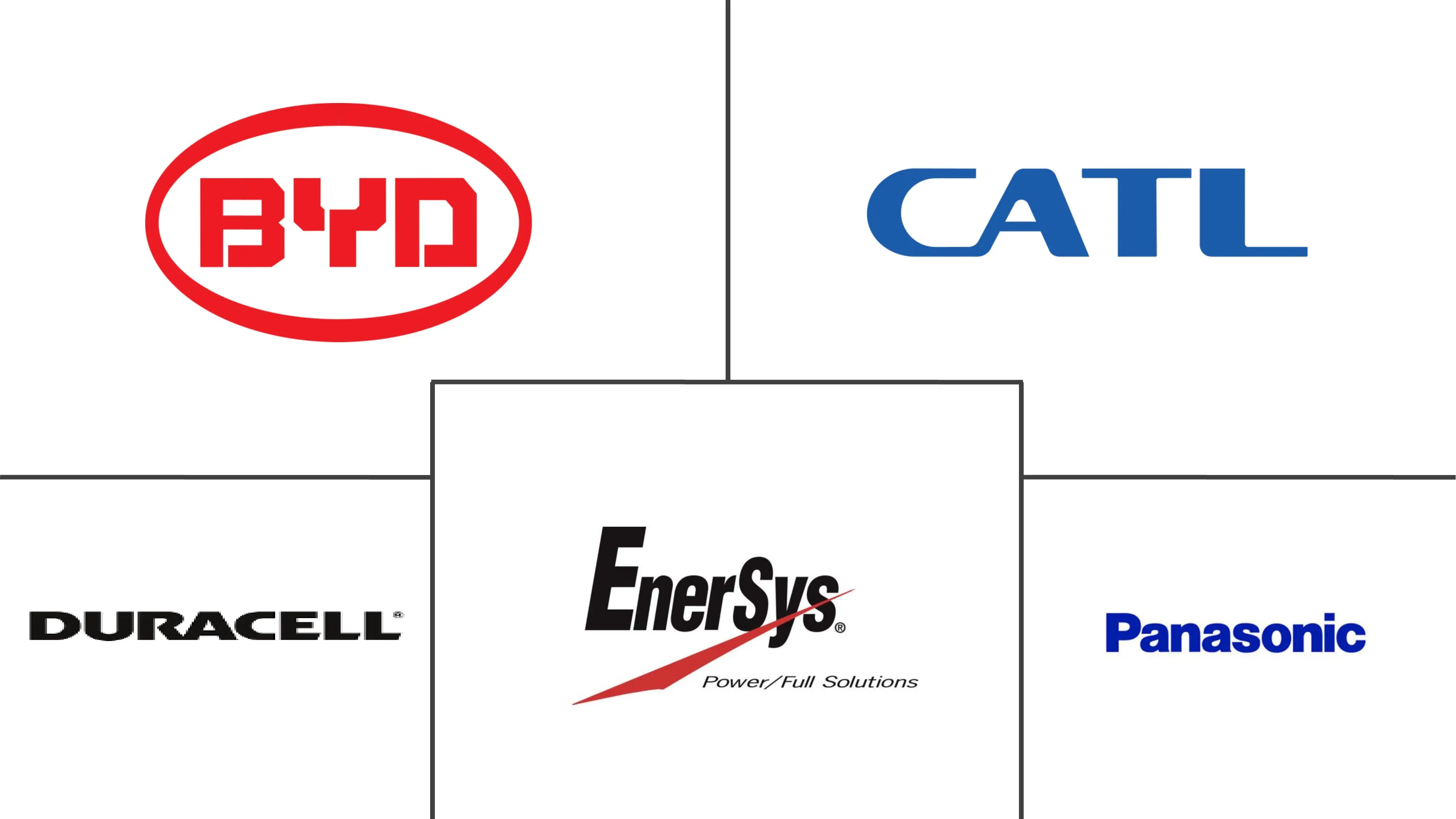 Major players in South America Battery Cell industry