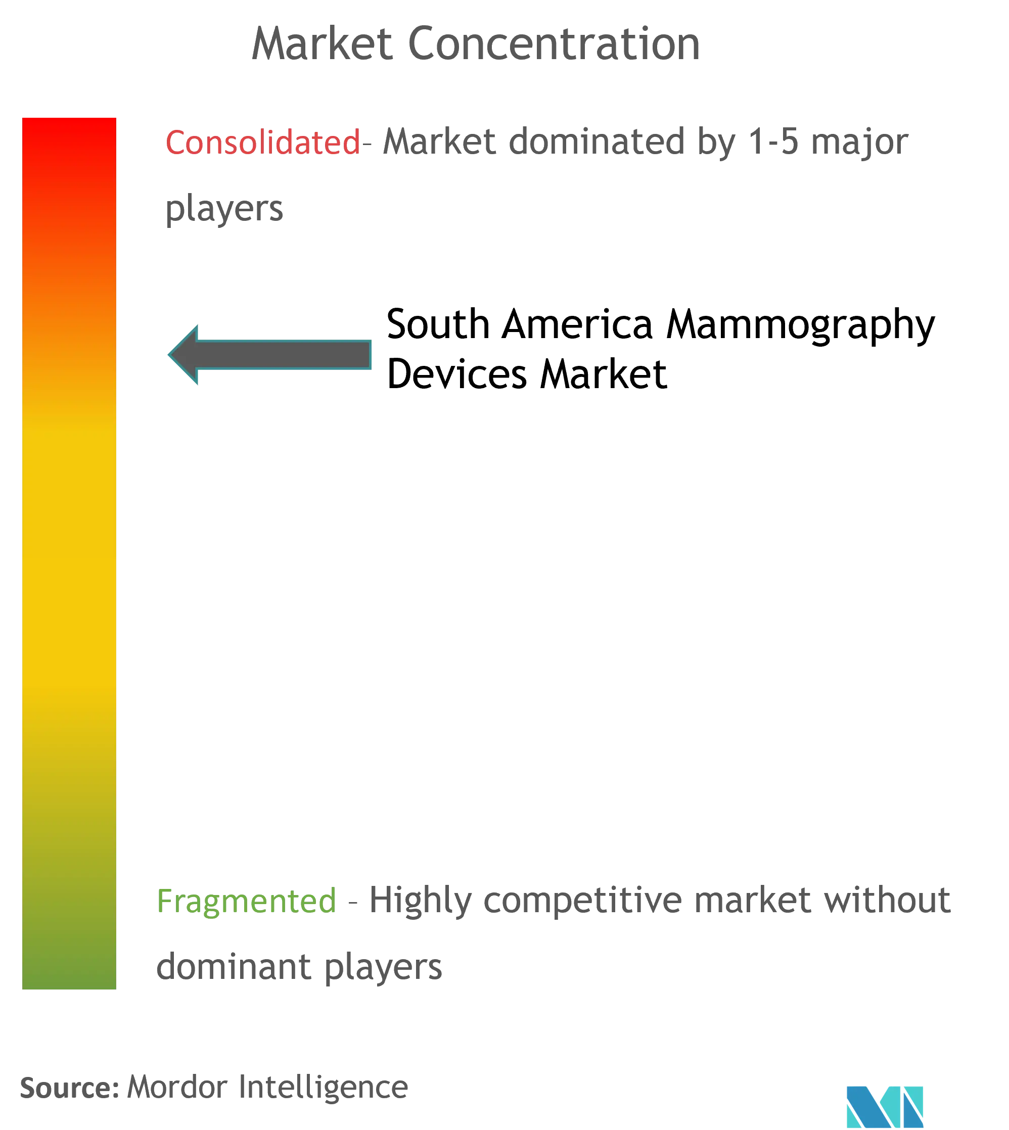 South America Mammography Market Concentration