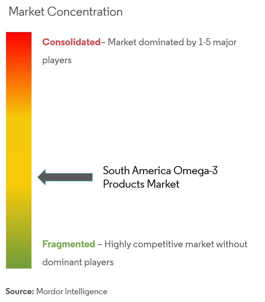 Südamerika Omega-3-ProdukteMarktkonzentration