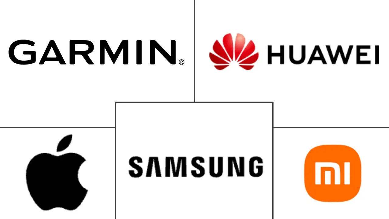 Major players in South America Smartwatch industry