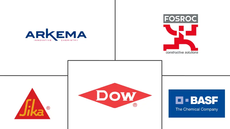Những người chơi chính trong Thị trường hóa chất xây dựng Đông Nam Á ngành công nghiệp