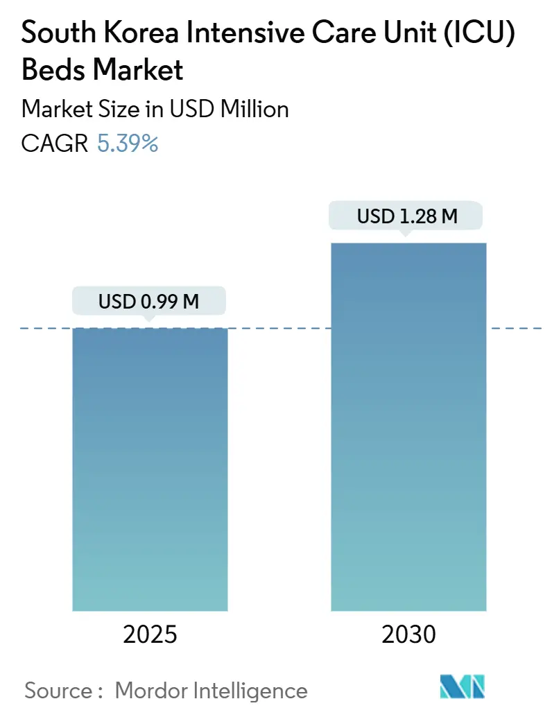 South Korea Intensive Care Unit (ICU) Beds Market (2025 - 2030)