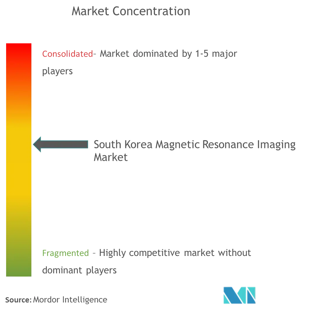 South Korea Magnetic Resonance Imaging Market Concentration