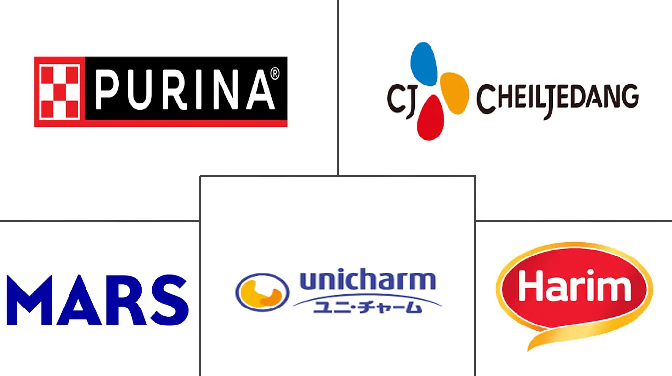Major players in South Korea Pet Food industry