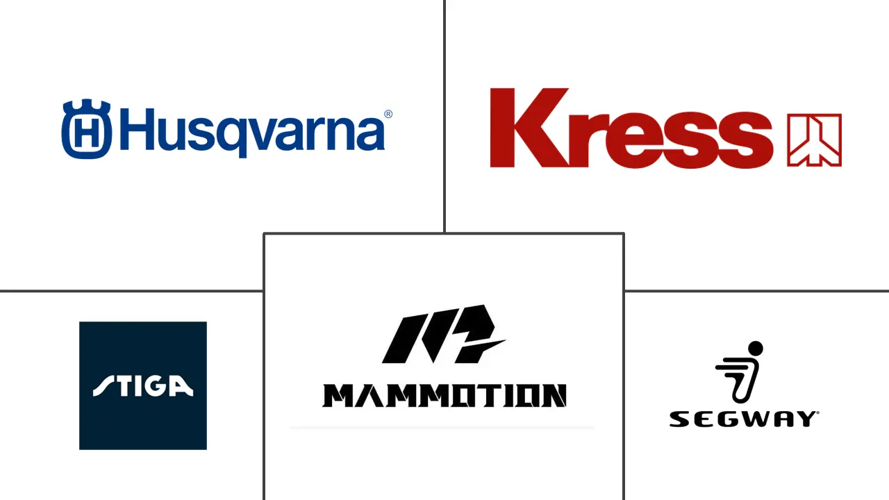 Major players in South Korea Robotic Lawn Mower industry