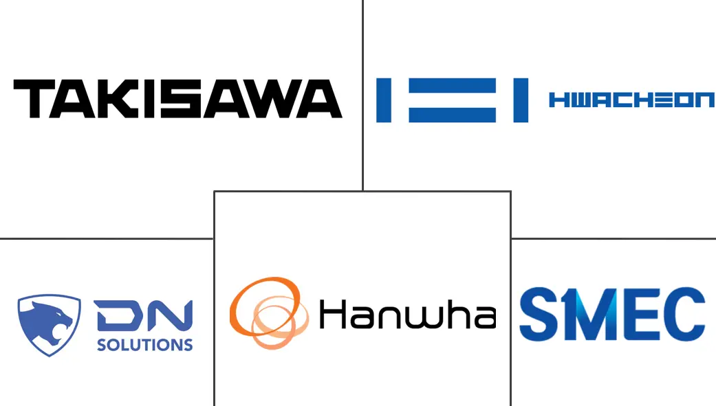 Major players in South Korea Turning Machine and Equipment industry