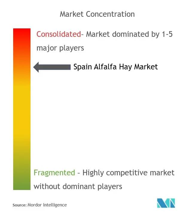 Spain Alfalfa Hay Market Concentration