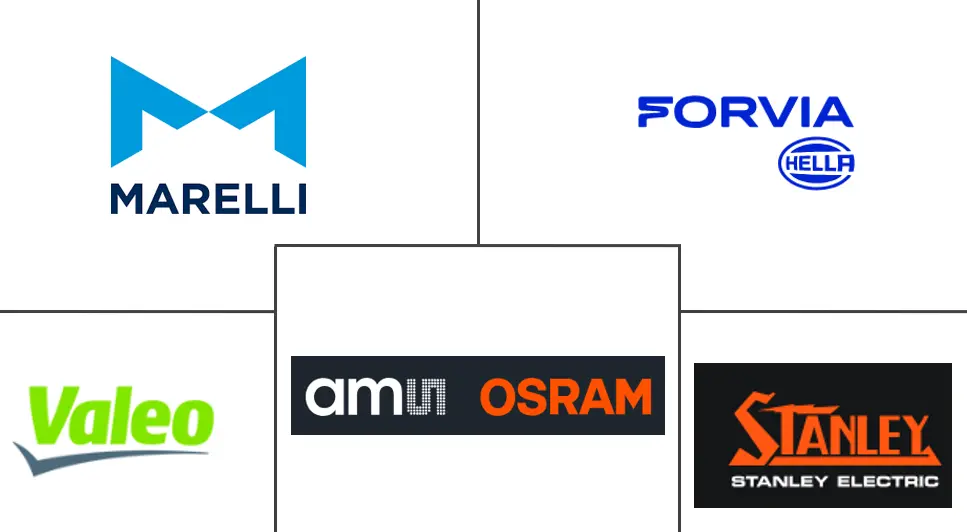 스페인 자동차 LED 바카라 배팅 법 산업의 주요 업체