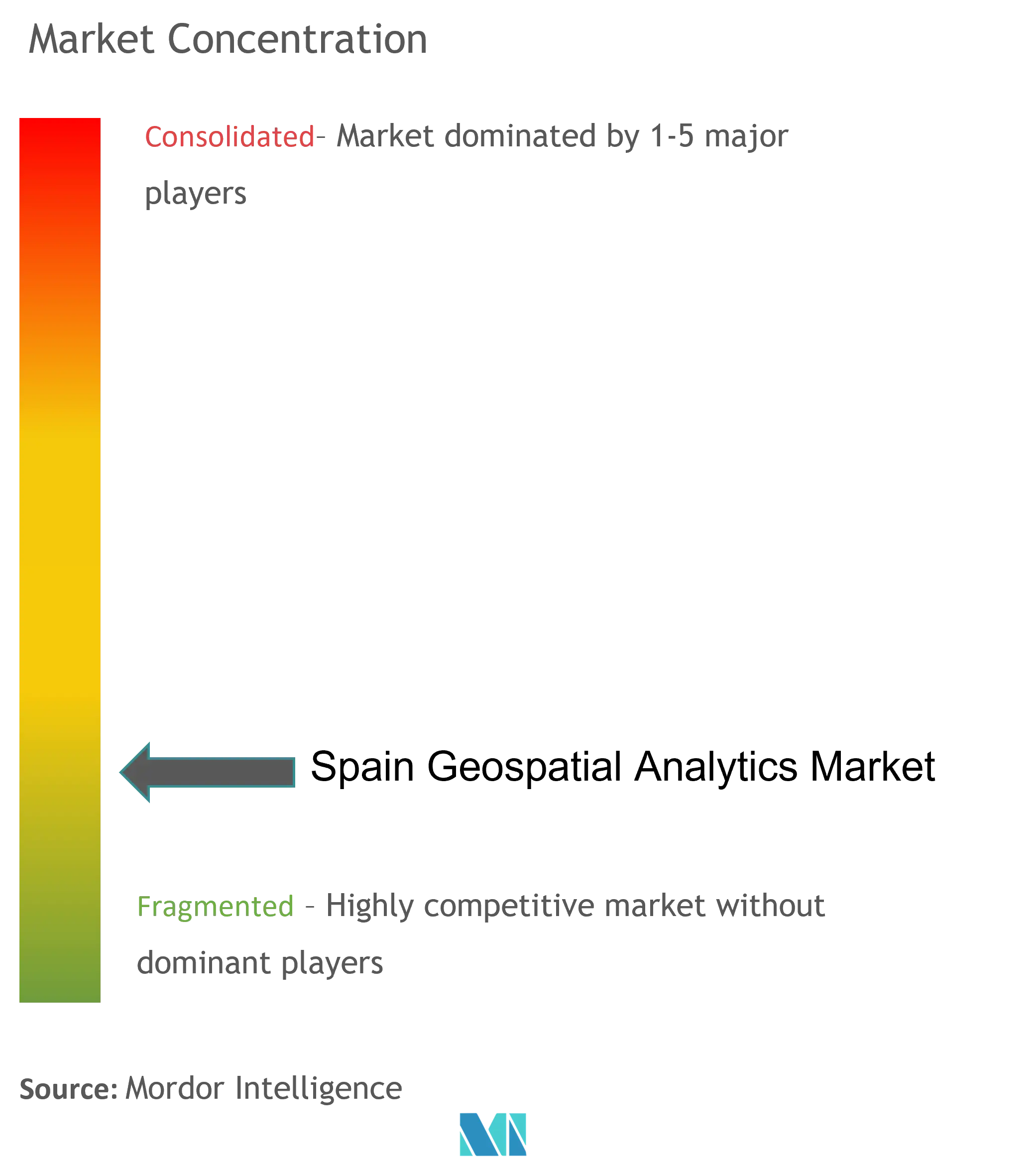 Spain Geospatial Analytics Market Concentration