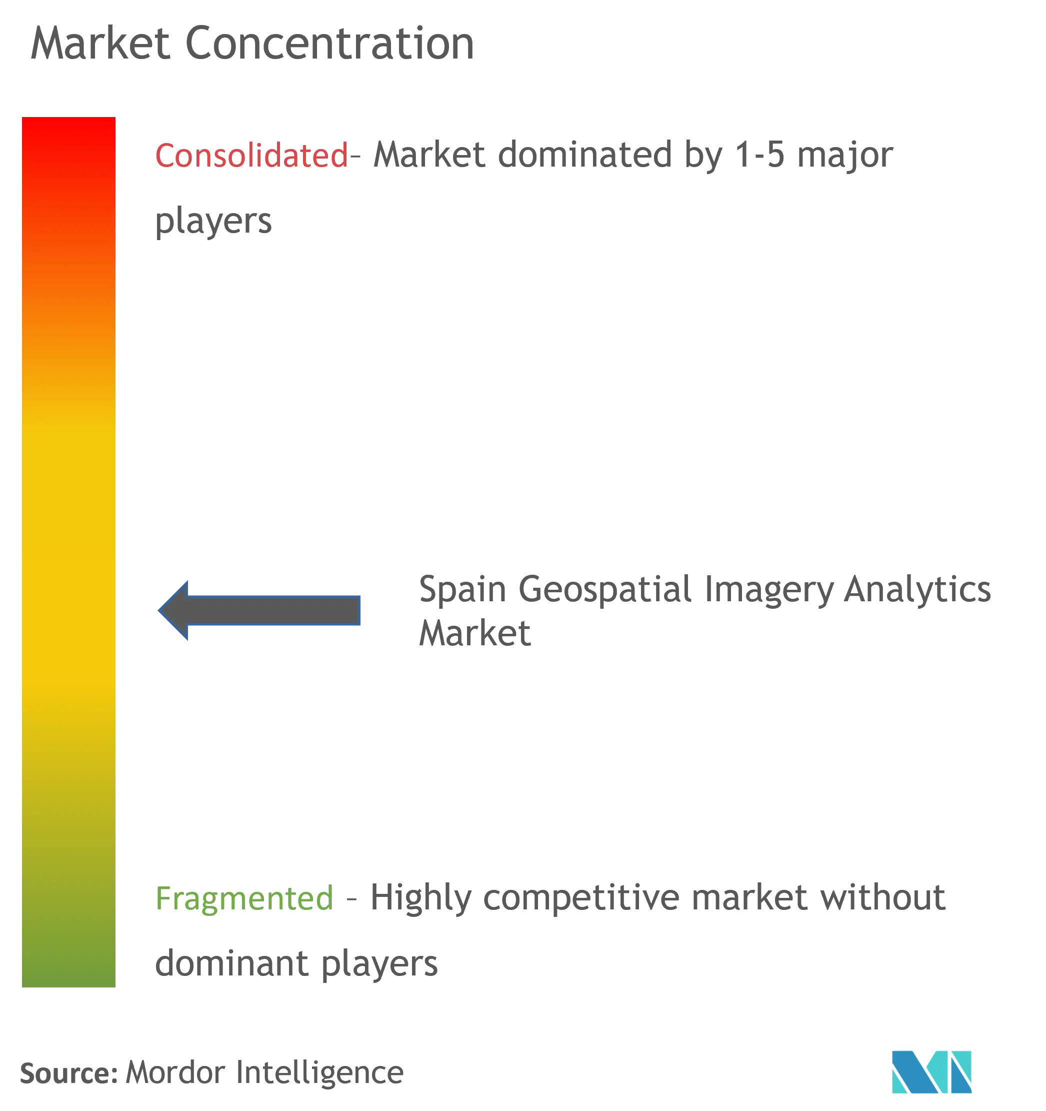 Spain Geospatial Imagery Analytics Market Concentration