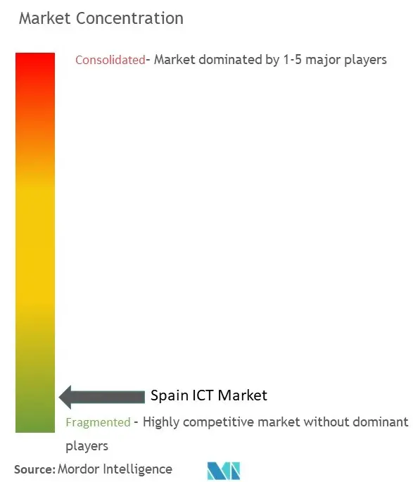 Spain ICT Market Concentration