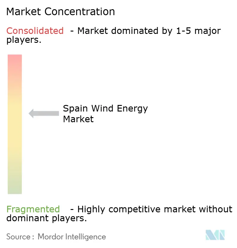 Spain Wind Energy Market Concentration
