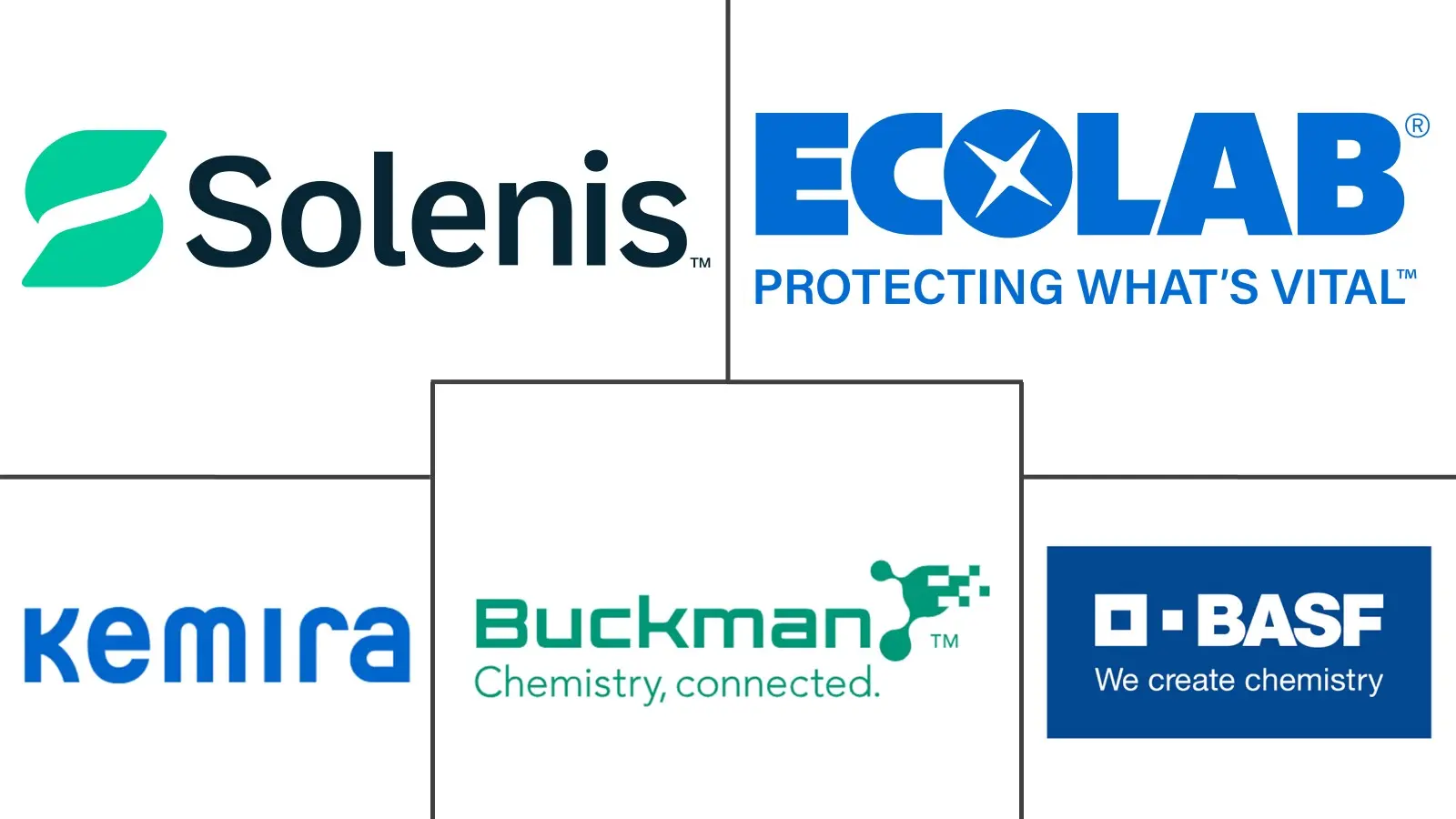 Major players in Specialty Pulp and Paper Chemical industry