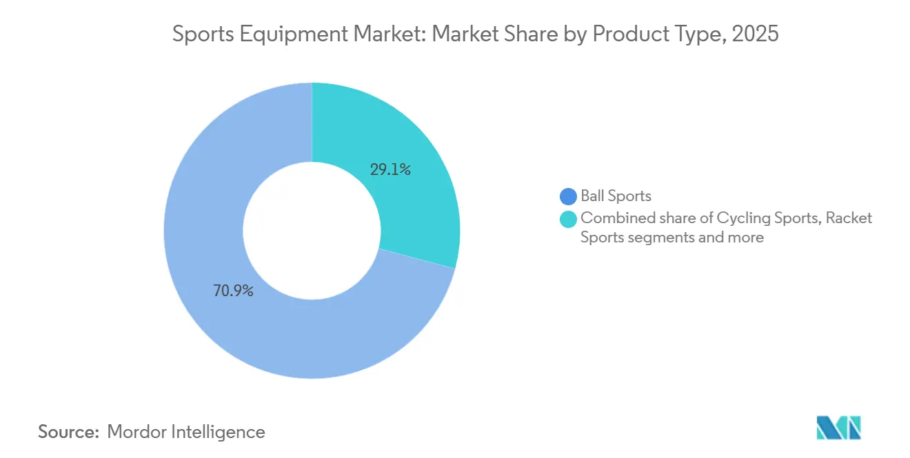Sports Equipment Market: Market Share by Product Type