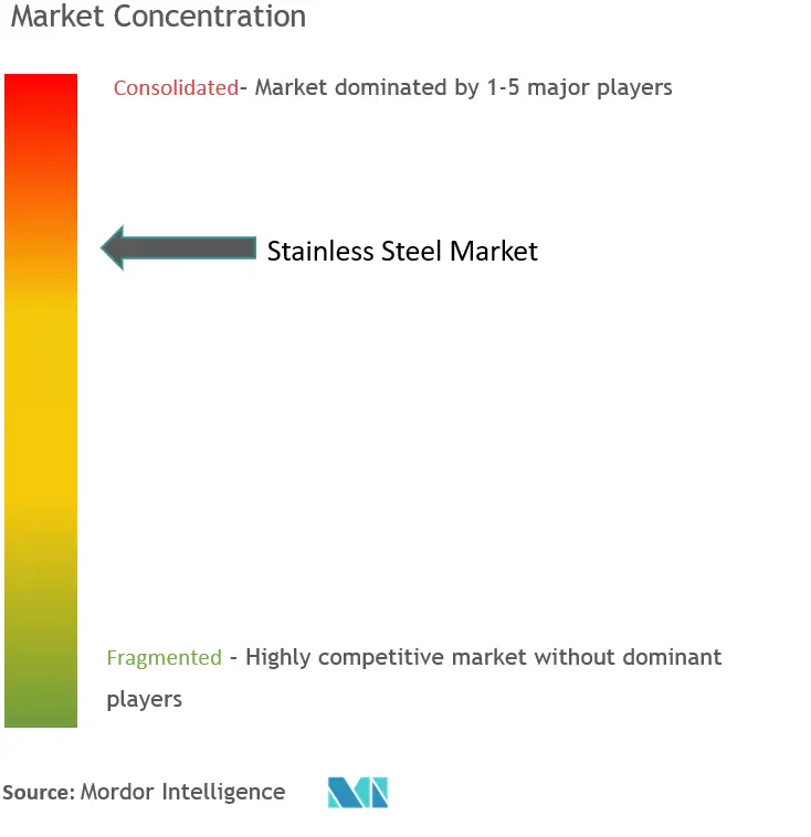Stainless Steel Market Concentration