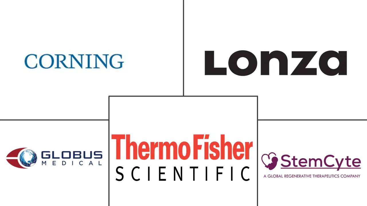 Stem Cell Cryopreservation Market Key Players Principales actores en Mercado de Criopreservación de Células Madre industria
