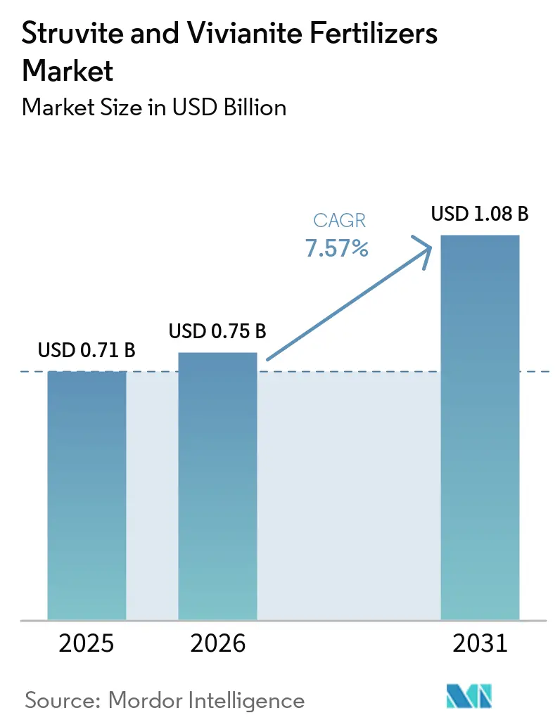 Struvite and Vivianite Fertilizers Market Size