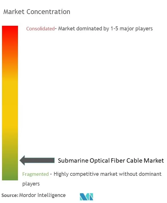 Submarine Optical Fiber Cable Market Concentration