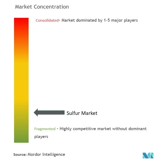 Sulfur Market Concentration