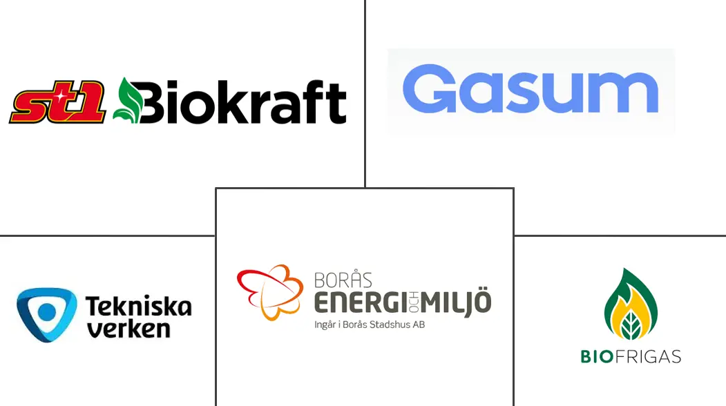 Major players in Sweden Renewable Gas Waste Feedstock Management industry