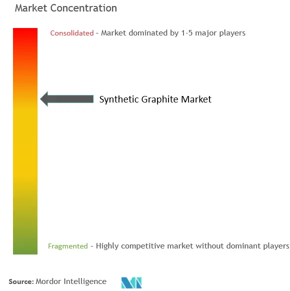 Synthetic Graphite Market  Concentration