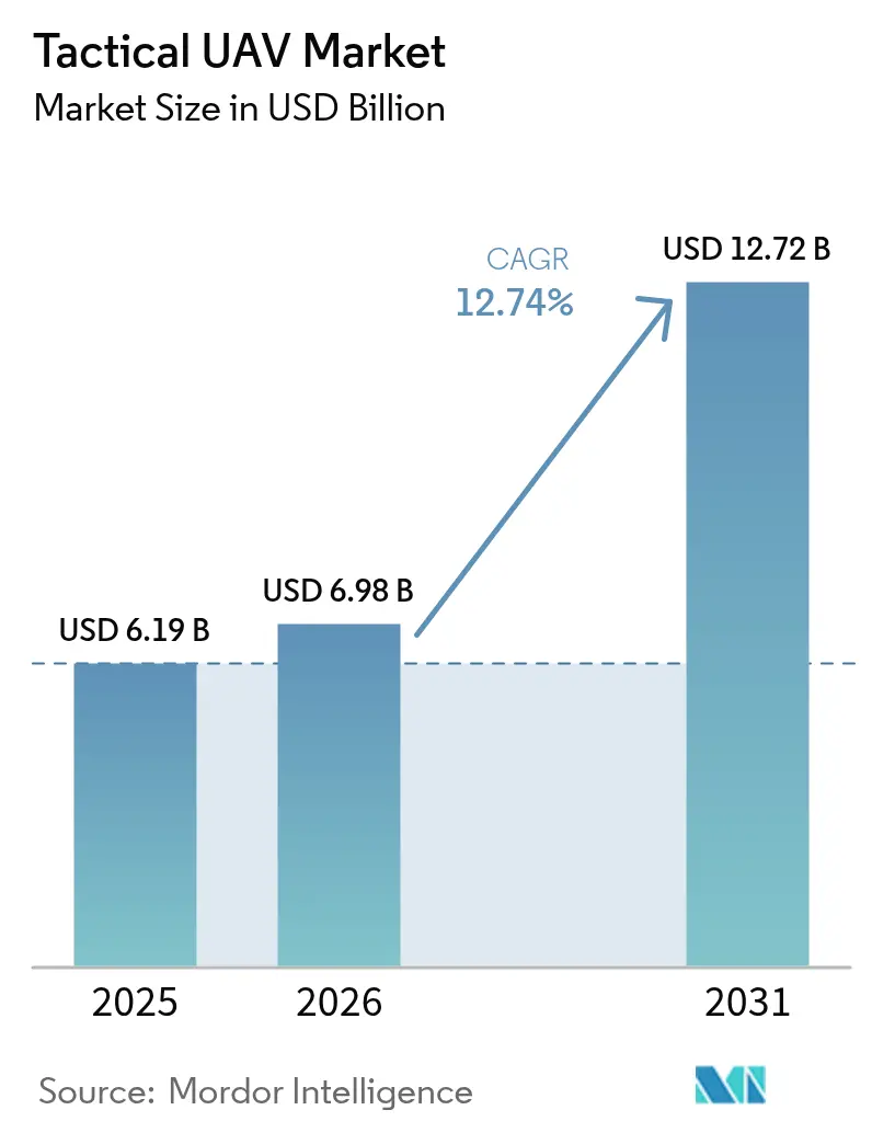 Tactical UAV Market (2025 - 2030)