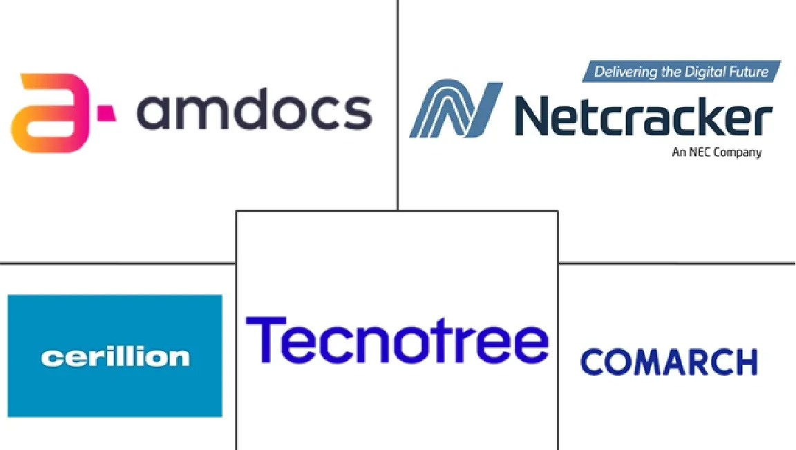 Principales actores en Mercado de Software de Gestión de Pedidos de Telecomunicaciones industria