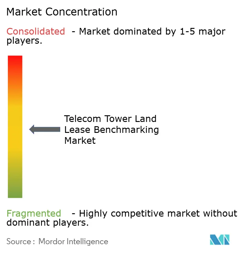 Telecom Tower Land Lease Benchmarking Market Concentration