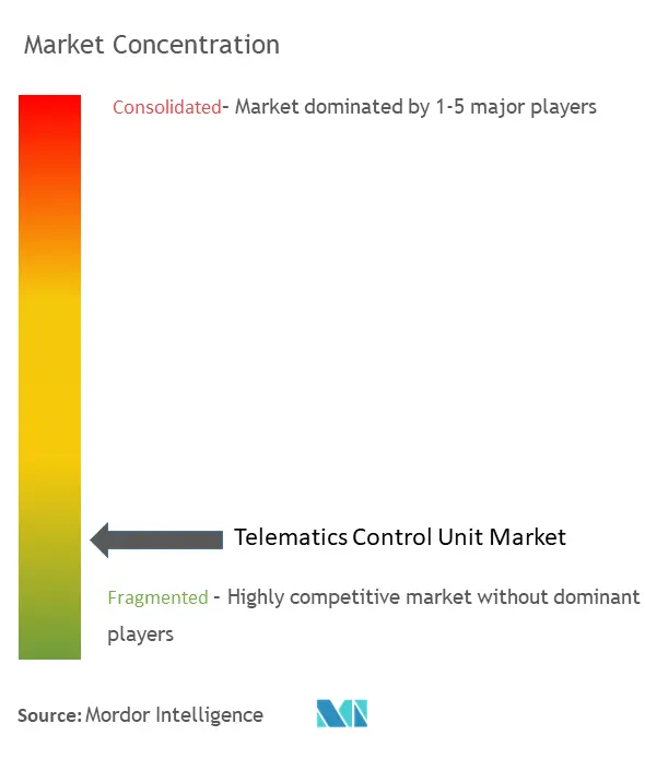 Telematics Control Unit Market Concentration