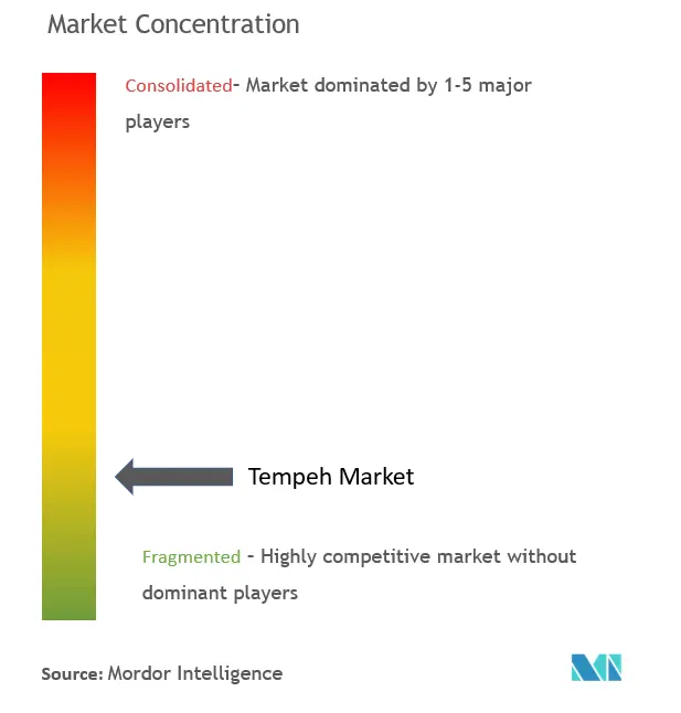 Tempeh Market Concentration