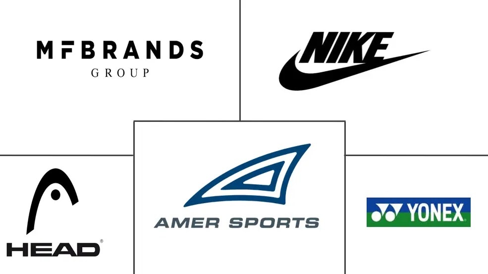 Major players in Tennis industry