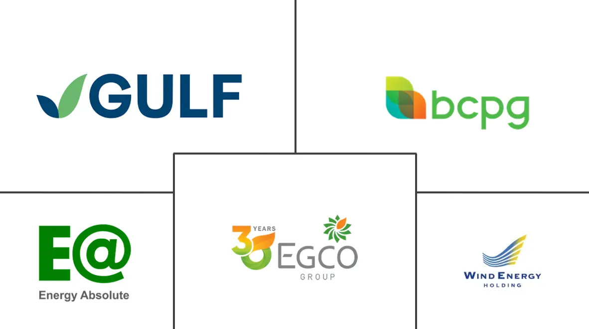 Major players in Thailand Wind Energy industry