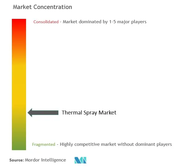 Thermal Spray Market Concentration