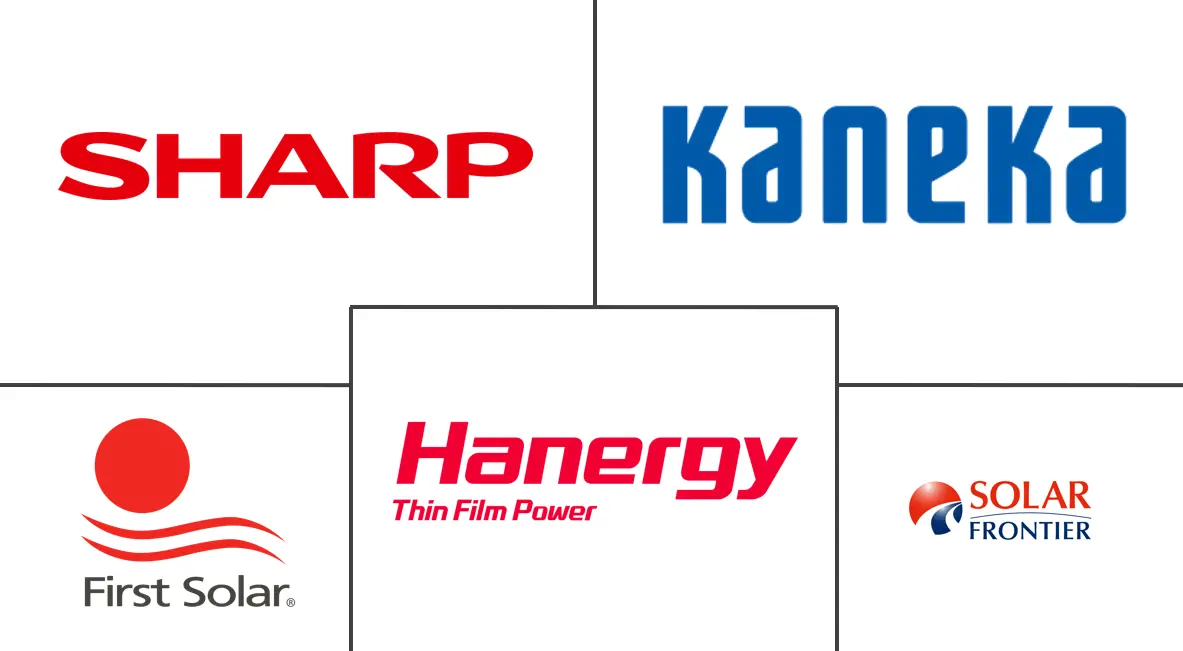 Major players in Thin Film Solar PV industry