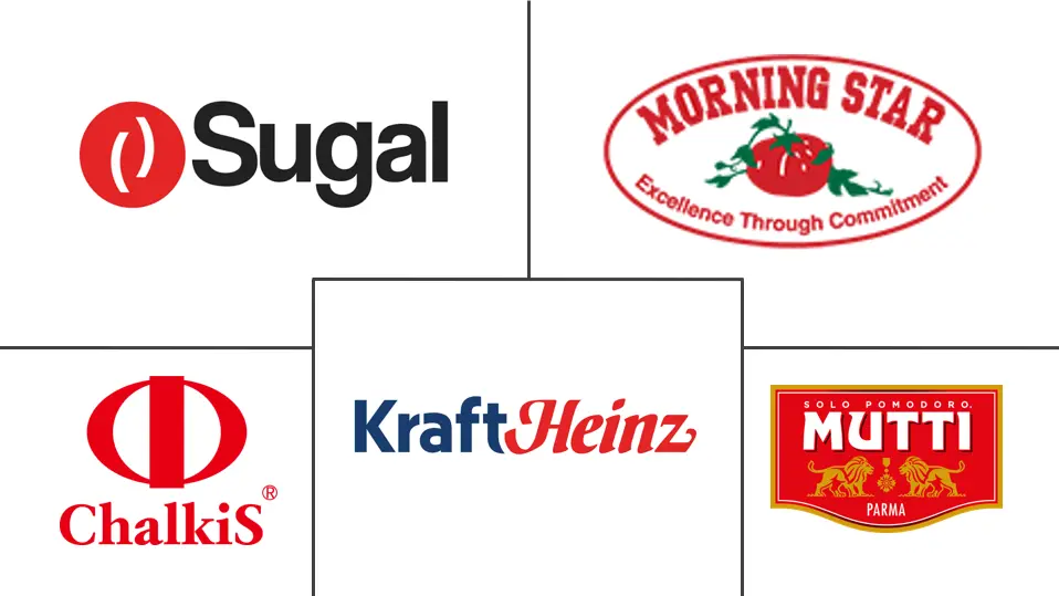 Principais participantes em Mercado de Pasta de Tomate indústria