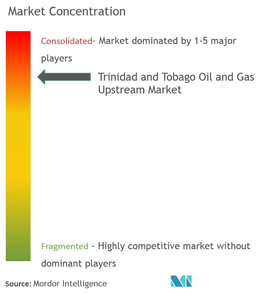 Trinidad & Tobago Oil and Gas Upstream Market Concentration