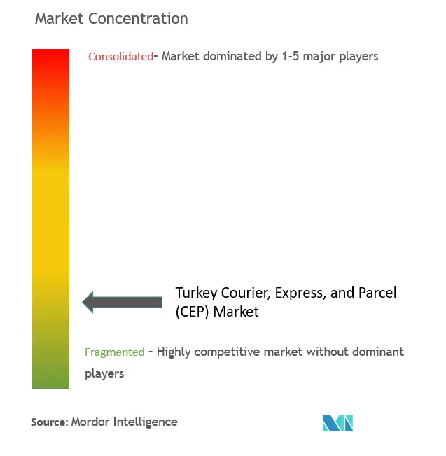 Turkey’s Courier, Express and Parcel (CEP) Market Concentration