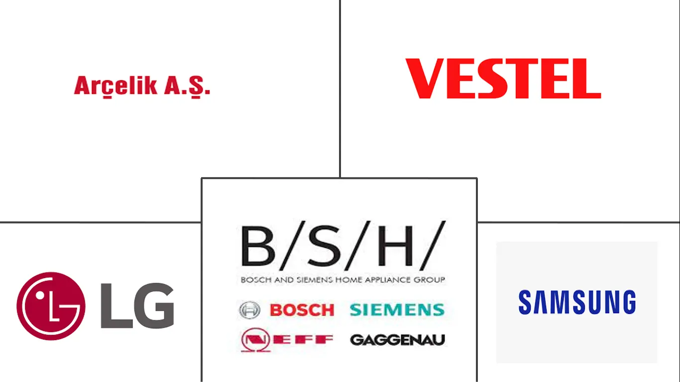 Hauptakteure des türkischen Waschmaschinenmarktes