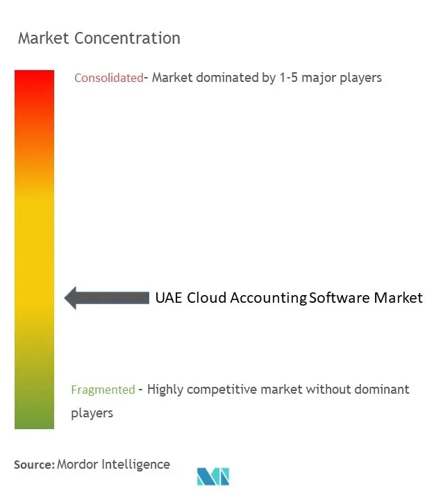UAE Cloud Accounting Software Market Concentration