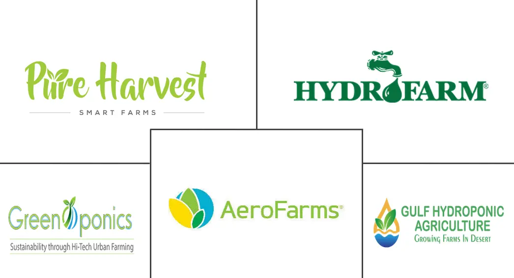 Major players in UAE Hydroponics and Aquaponics industry