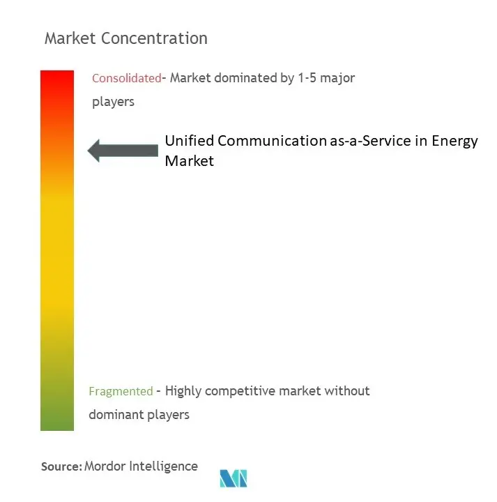 UCaaS 能源市场集中度