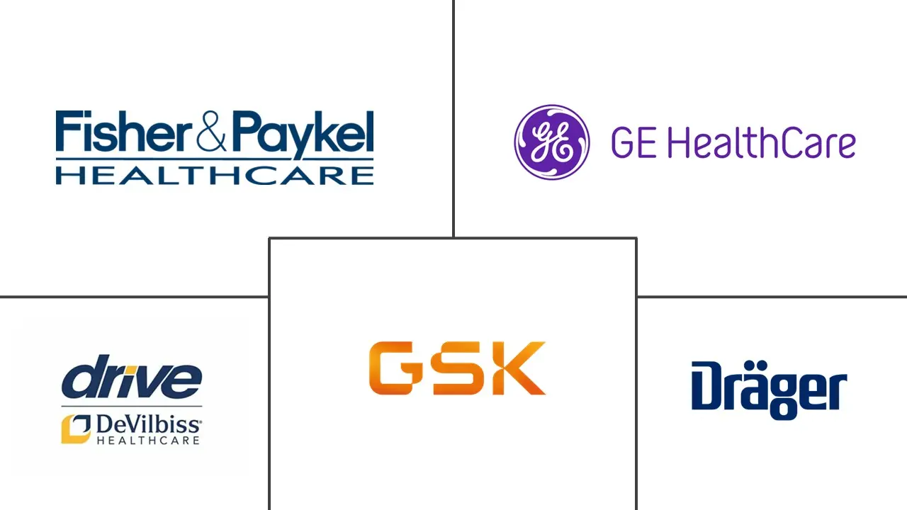 Major players in UK Respiratory Devices industry