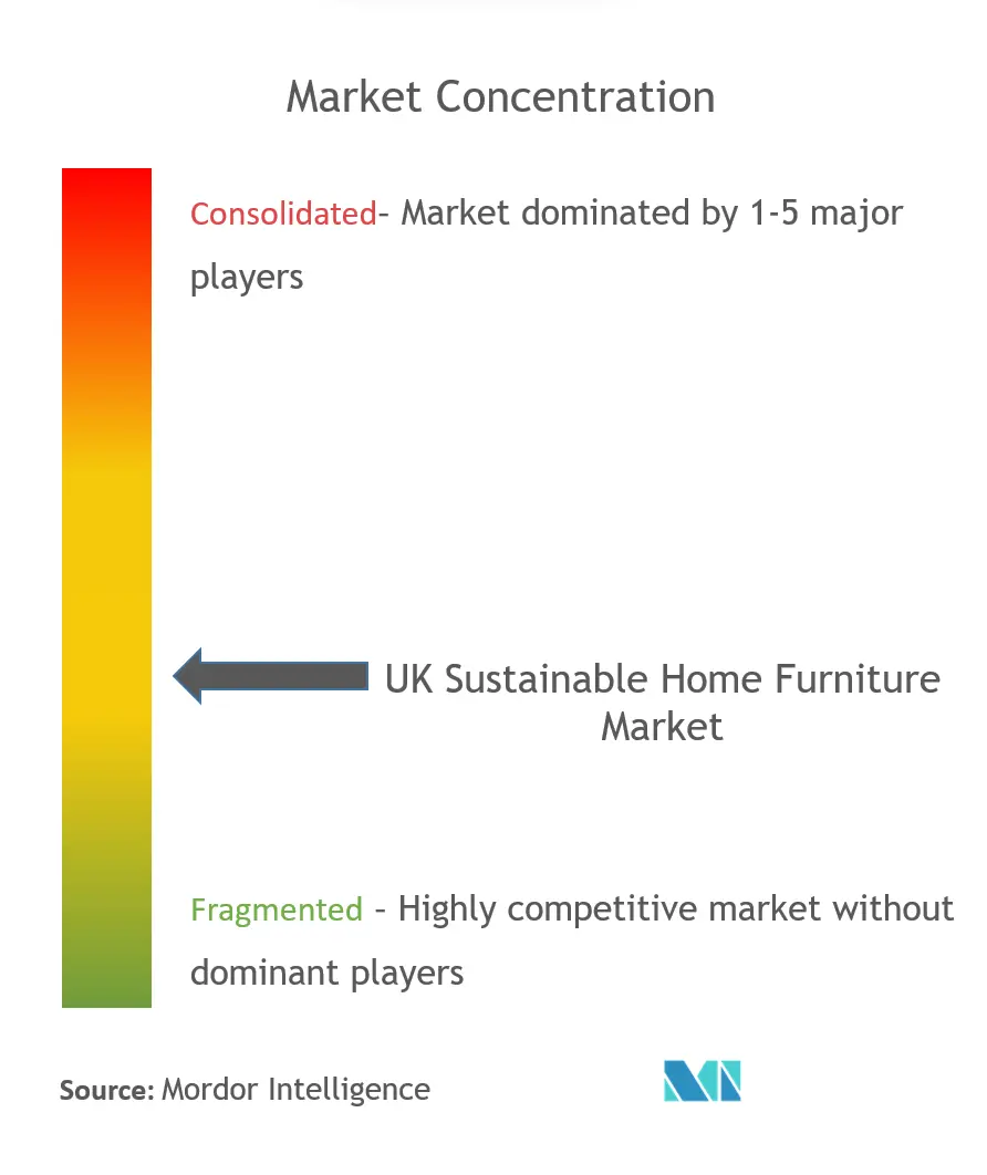 UK Sustainable Home Furniture Market Concentration