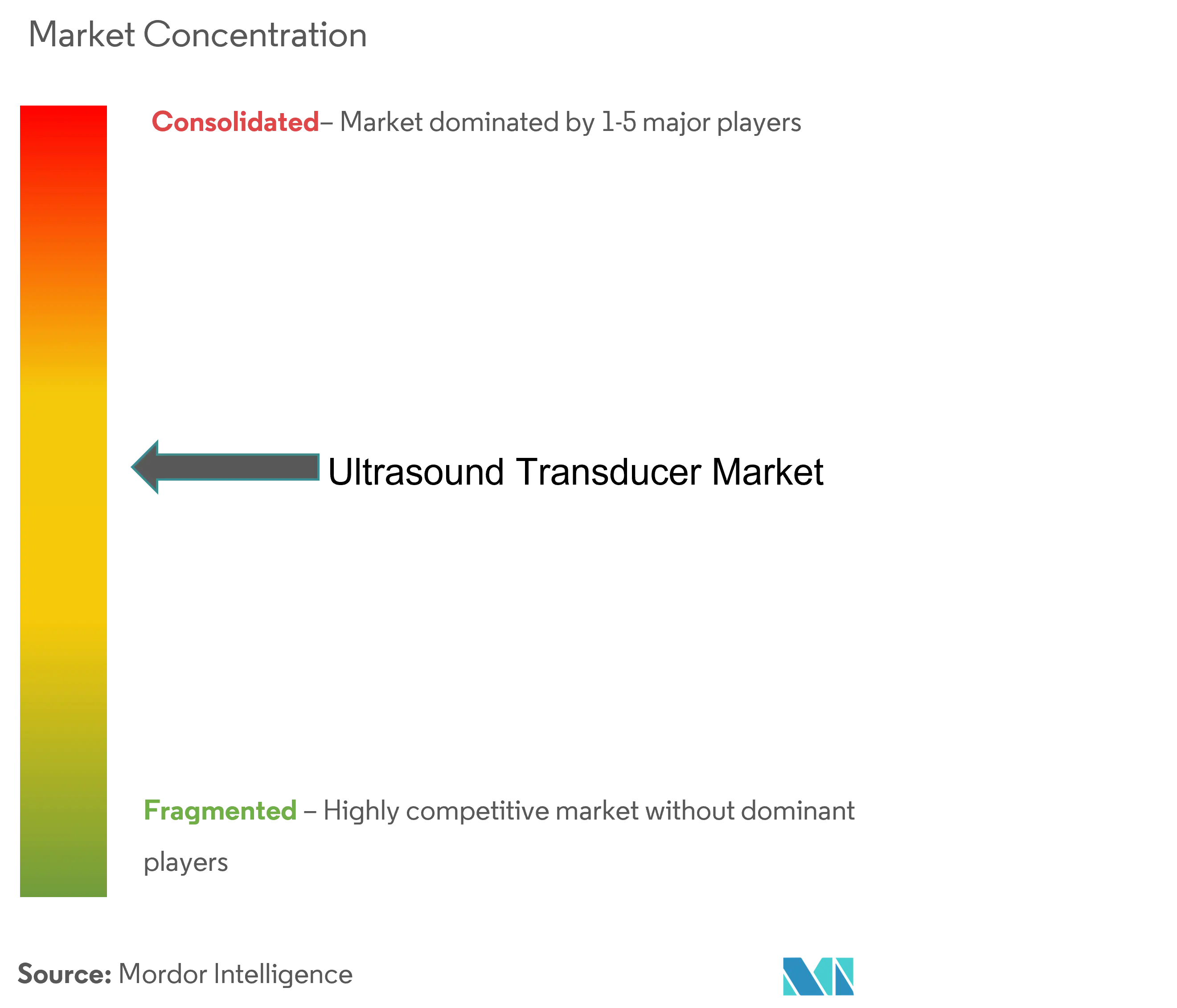 Ultrasound Transducer Market Concentration