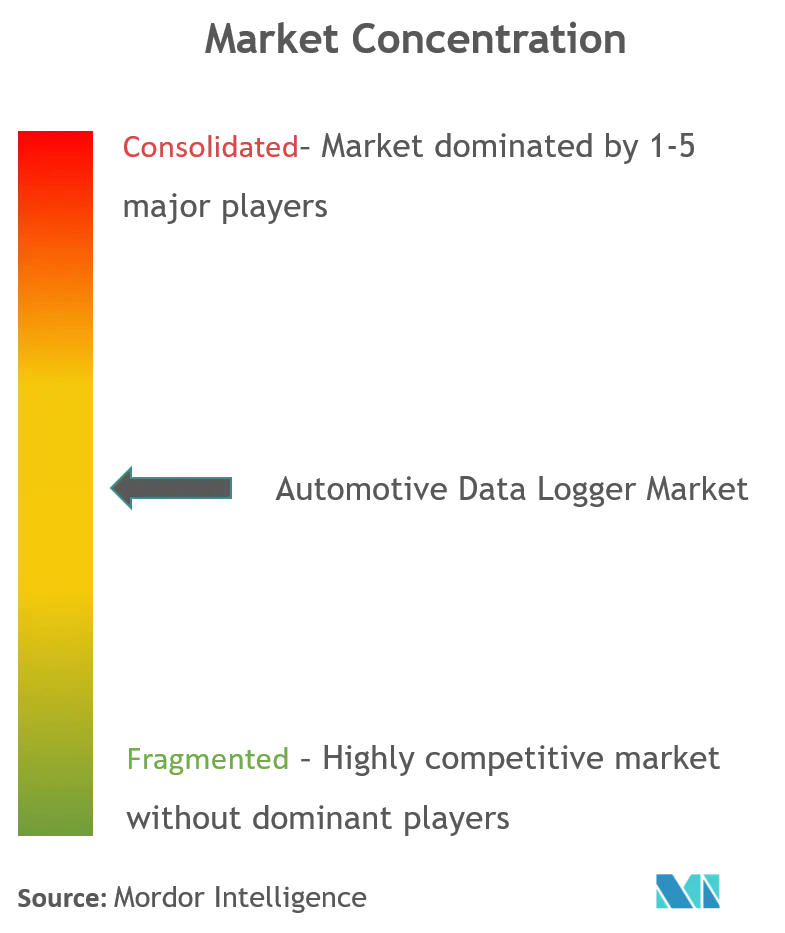 Automotive Data Logger Market Concentration