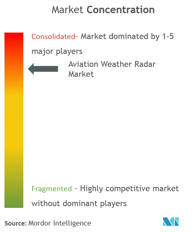 Aviation Weather Radar Market Concentration
