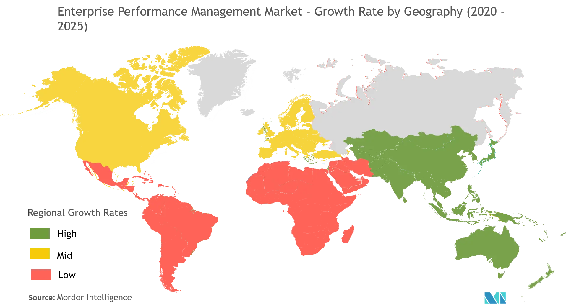Enterprise Performance Management Market Growth by Region