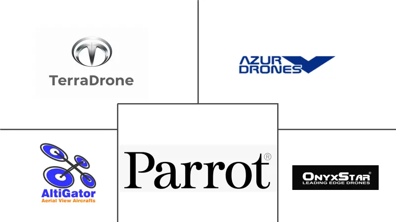 Principaux acteurs du marché européen des drones