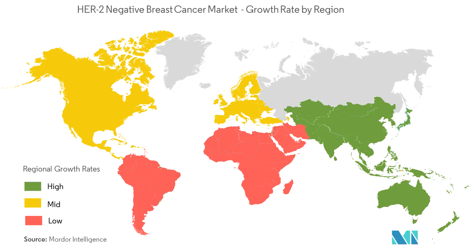 HER-2 Negative Breast Cancer Market Growth