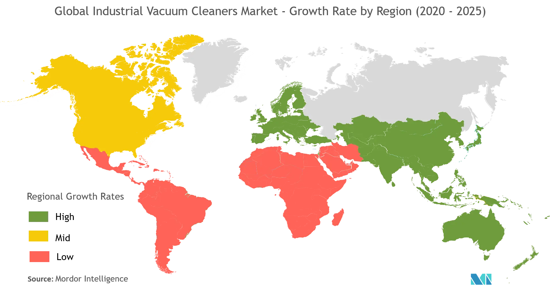 industrial vacuum cleaners market growth rate